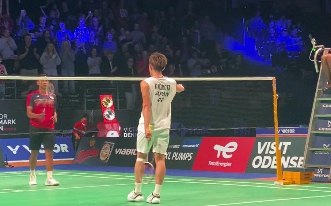 法国队翻盘丹麦队，桃田贤斗统治全场